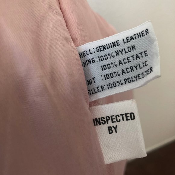 Hard Rock Cafe Blush Pink Motorcycle Riding Jacket - Picture 7 of 8